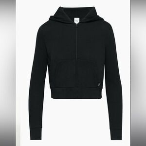 Aritzia TNA Cropped Zip Up Hoodie